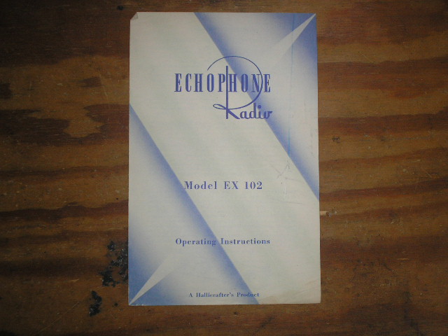 EX-102 Receiver Operator Manual